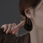 Boucles d’Oreilles Pendantes Femme à Aiguille en Argent Sterling - NovaShop NovaShop Heart Shape Earline Bigbuy