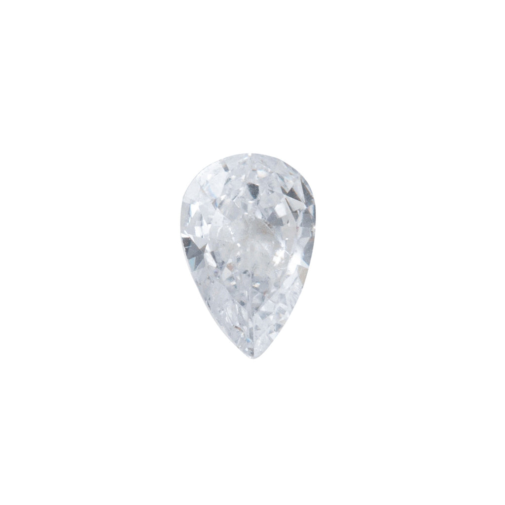 Customizable Clear Memorial Pendant with Opening - French Retro Style