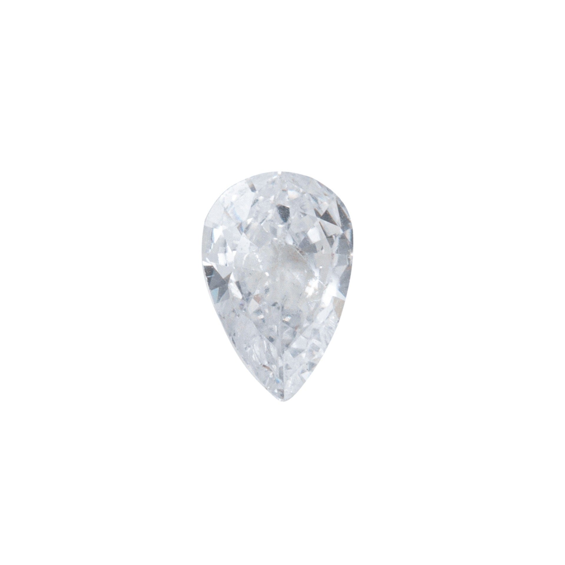 Customizable Clear Memorial Pendant with Opening - French Retro Style
