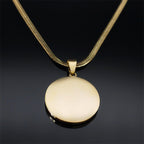 Collier Pendentif Médaille Saint Benoît en Acier Inoxydable - NovaShop NovaShop Silver / 50cm Bigbuy