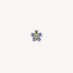 Customizable Clear Memorial Pendant with Opening - French Retro Style