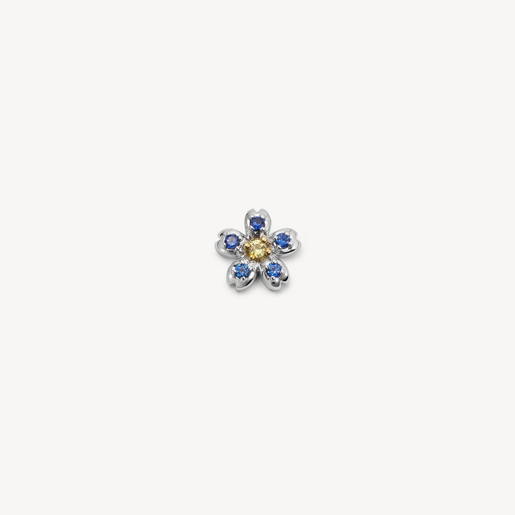 Customizable Clear Memorial Pendant with Opening - French Retro Style