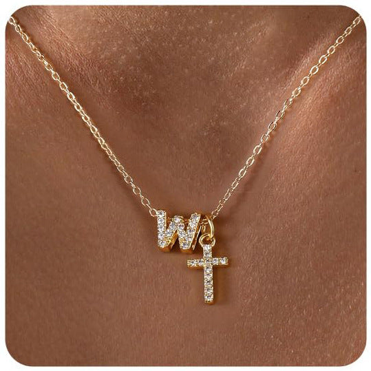 Collier européen et américain délicatement orné de zircons incrustés - NovaShop NovaShop W Style Bigbuy