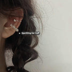 Boucles d’oreilles clip style givré irrégulier - NovaShop NovaShop Ear Clip Bigbuy