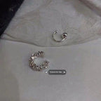 Boucles d’oreilles clip style givré irrégulier - NovaShop NovaShop Ear Clip Bigbuy