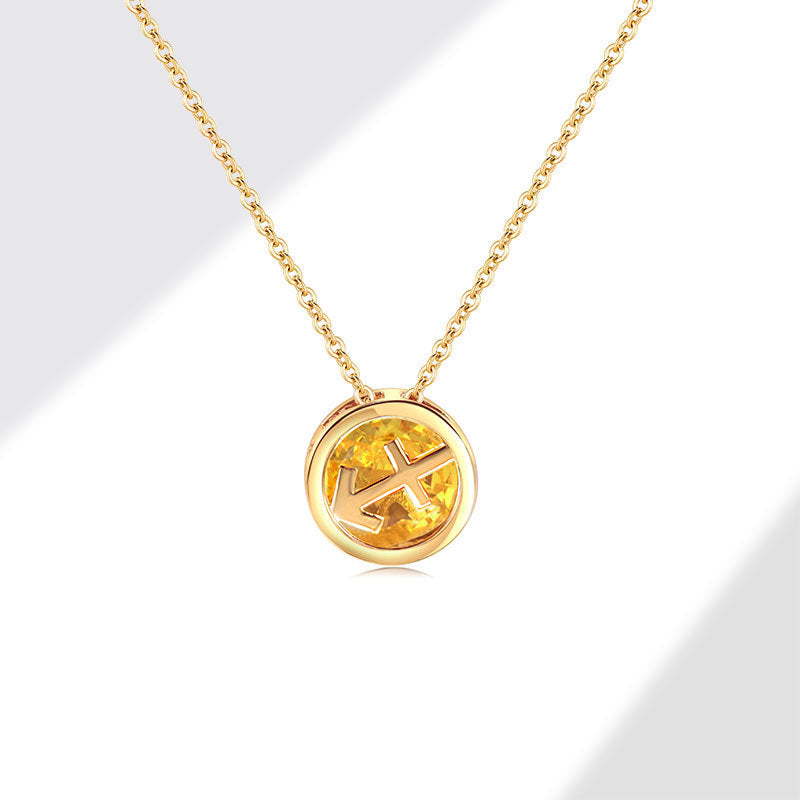 Collier femme arborant les douze signes du zodiaque - NovaShop NovaShop Sagittarius Bigbuy