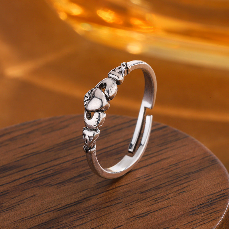 Love Personalized And Small Fresh Open Ring For Women
