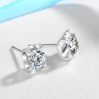 Bullhead Artificial Diamond Stud Earrings for Women