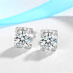 Bullhead Artificial Diamond Stud Earrings for Women
