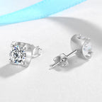 Bullhead Artificial Diamond Stud Earrings for Women