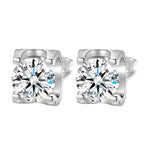 Bullhead Artificial Diamond Stud Earrings for Women