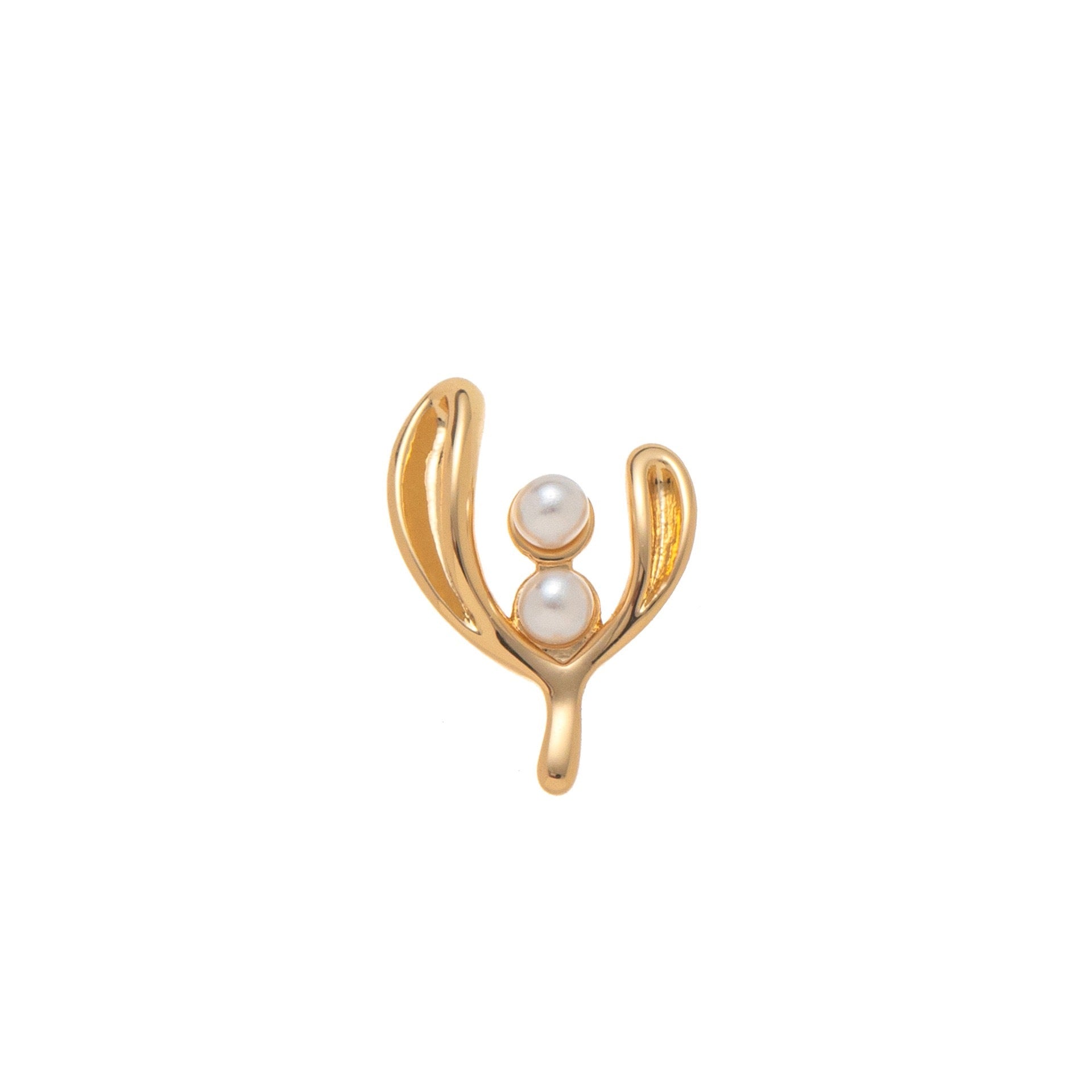 Customizable Clear Memorial Pendant with Opening - French Retro Style
