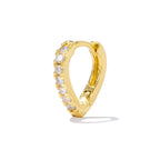 Simple Temperament Summer Cool Love Clip-on Earring
