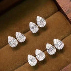 Refined teardrop earrings