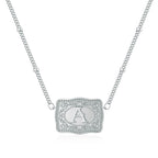Personalized Letter Necklace Elegant Unisex Copper Jewelry