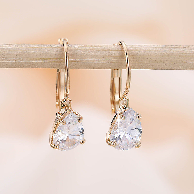Boucles d’oreilles métalliques simples et élégantes - NovaShop NovaShop Gold Bigbuy