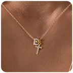 Collier européen et américain délicatement orné de zircons incrustés - NovaShop NovaShop E Style Bigbuy