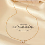 Collier feuille en strass pour femme – Design tendance et original - NovaShop NovaShop Golden Yellow Bigbuy
