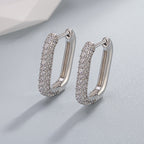 Boucles d’oreilles clip en forme de U pour femme – Élégance et personnalité - NovaShop NovaShop White Gold Color Bigbuy