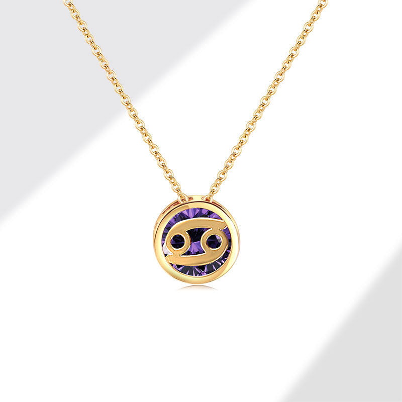 Collier femme arborant les douze signes du zodiaque - NovaShop NovaShop Cancer Bigbuy