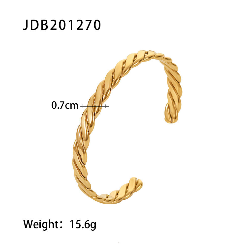 European and American Style Stainless Steel Bracelet for Women