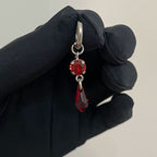 Waterdrop dangle earrings
