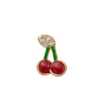 Customizable Clear Memorial Pendant with Opening - French Retro Style
