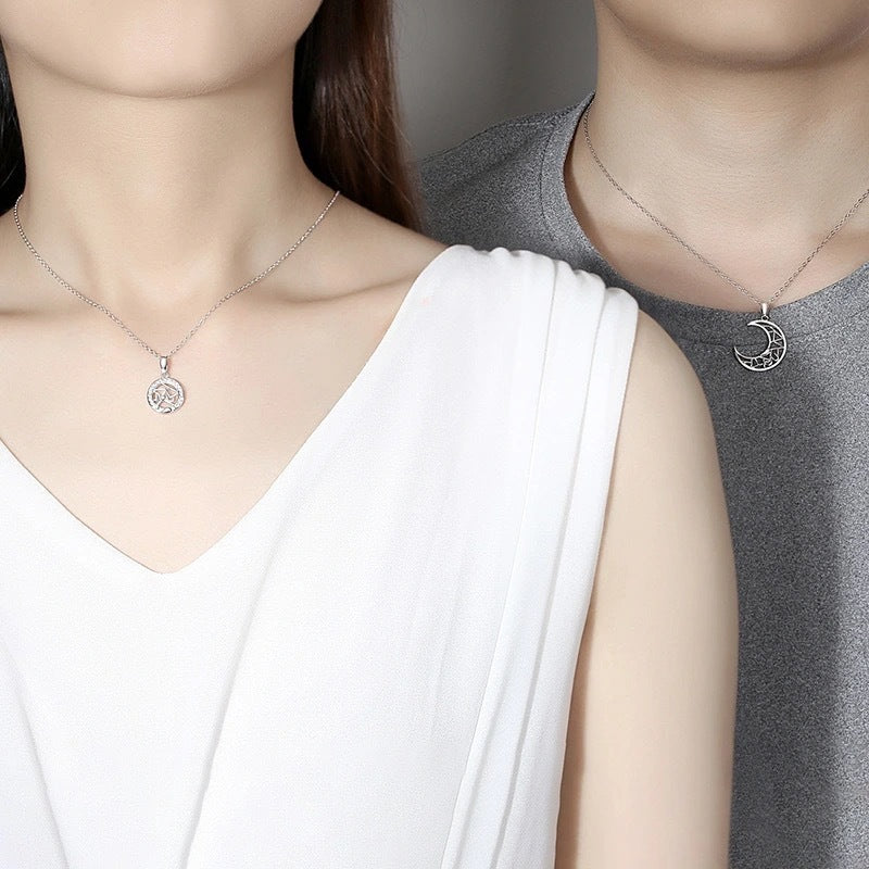 Collier Couple Soleil Lune Pour Hommes et Femmes Exprimez votre connexion - NovaShop NovaShop Male Bigbuy