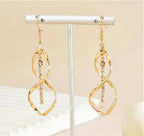 Boucles d’Oreilles Femme Créatives au Design Spirale Raffiné - NovaShop NovaShop Gold Bigbuy
