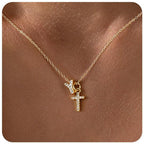 Collier européen et américain délicatement orné de zircons incrustés - NovaShop NovaShop Y Style Bigbuy
