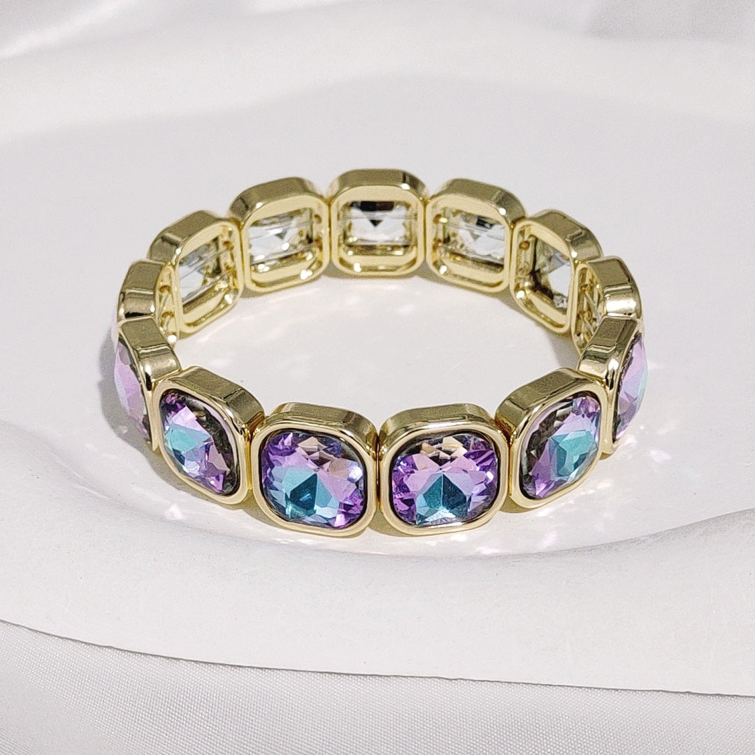 Bracelet bohème féminin en dentelle de pierres précieuses avec design diamanté - NovaShop NovaShop SL0266 Bigbuy