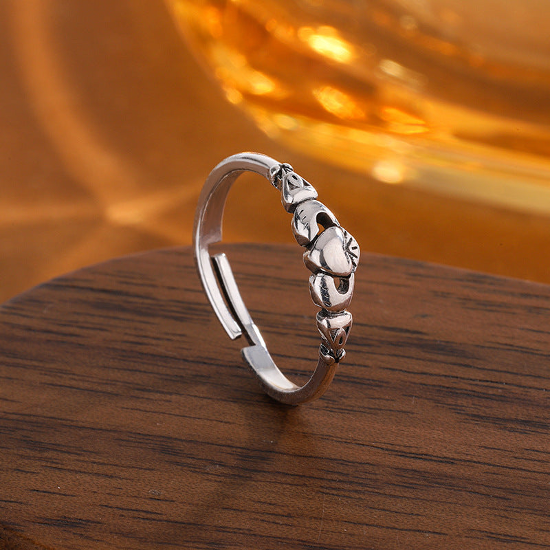 Love Personalized And Small Fresh Open Ring For Women