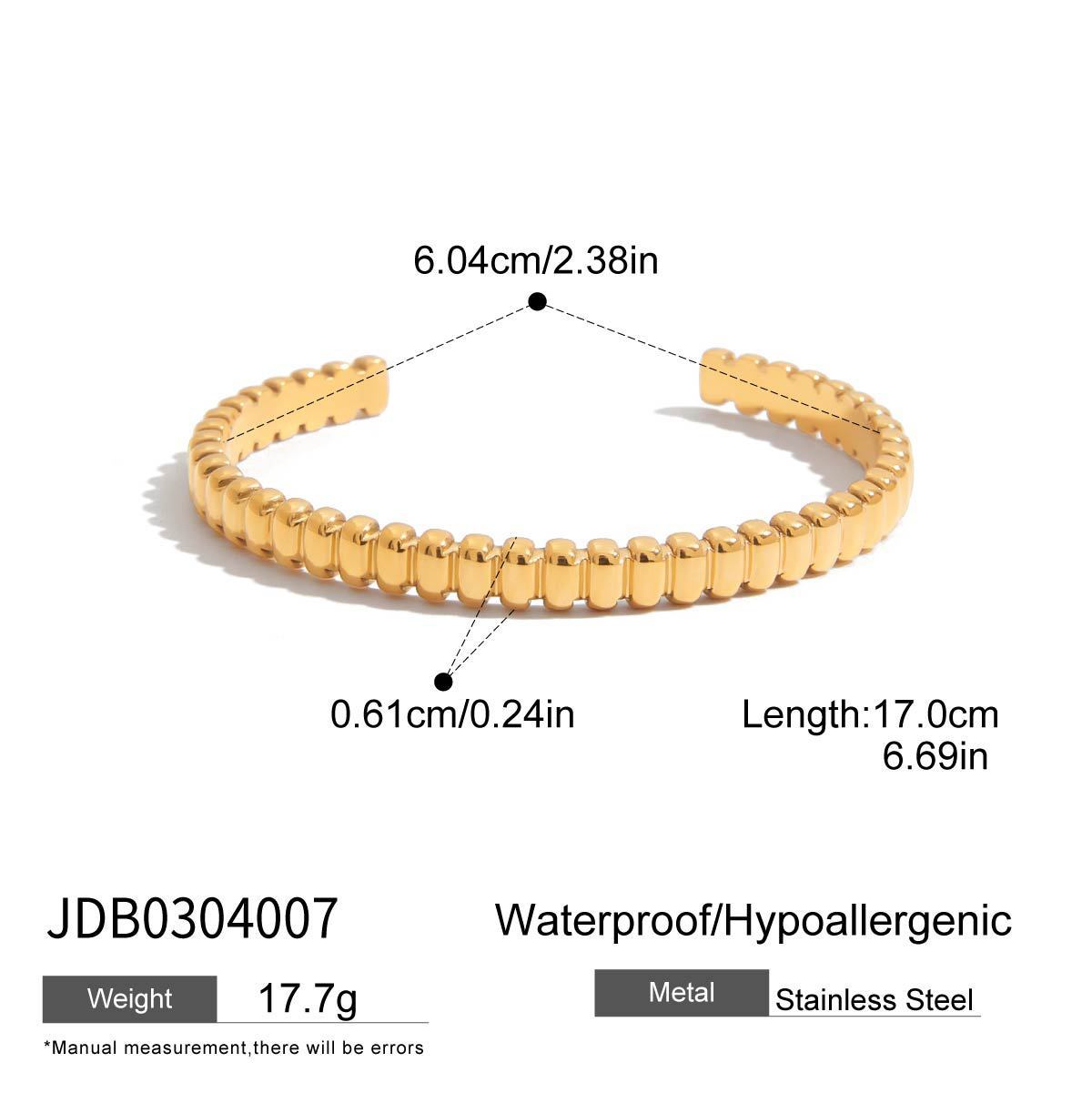 European and American Style Stainless Steel Bracelet for Women