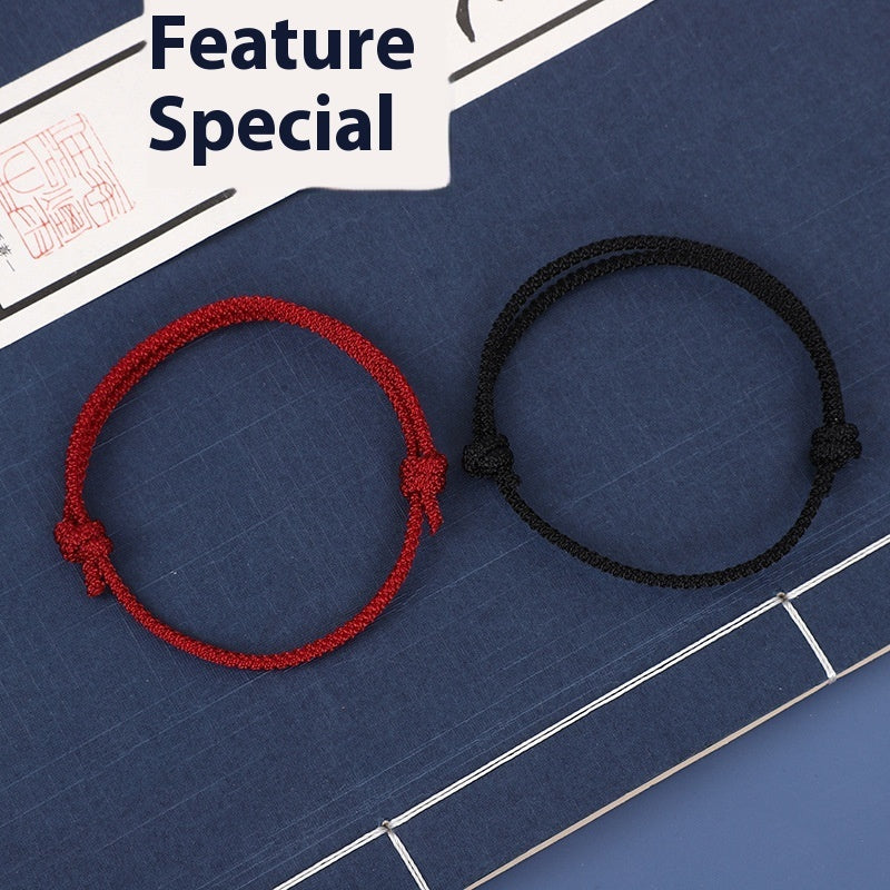Simple and handmade, safe and national Year of Destiny bracelet