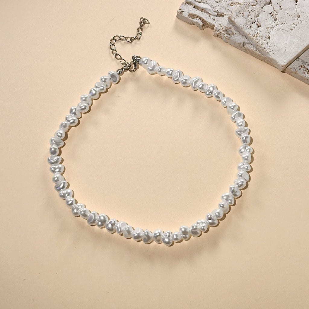 Collier baroque élégant pour femmes, conçu pour sublimer - NovaShop NovaShop White Bigbuy