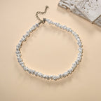 Collier baroque élégant pour femmes, conçu pour sublimer - NovaShop NovaShop White Bigbuy