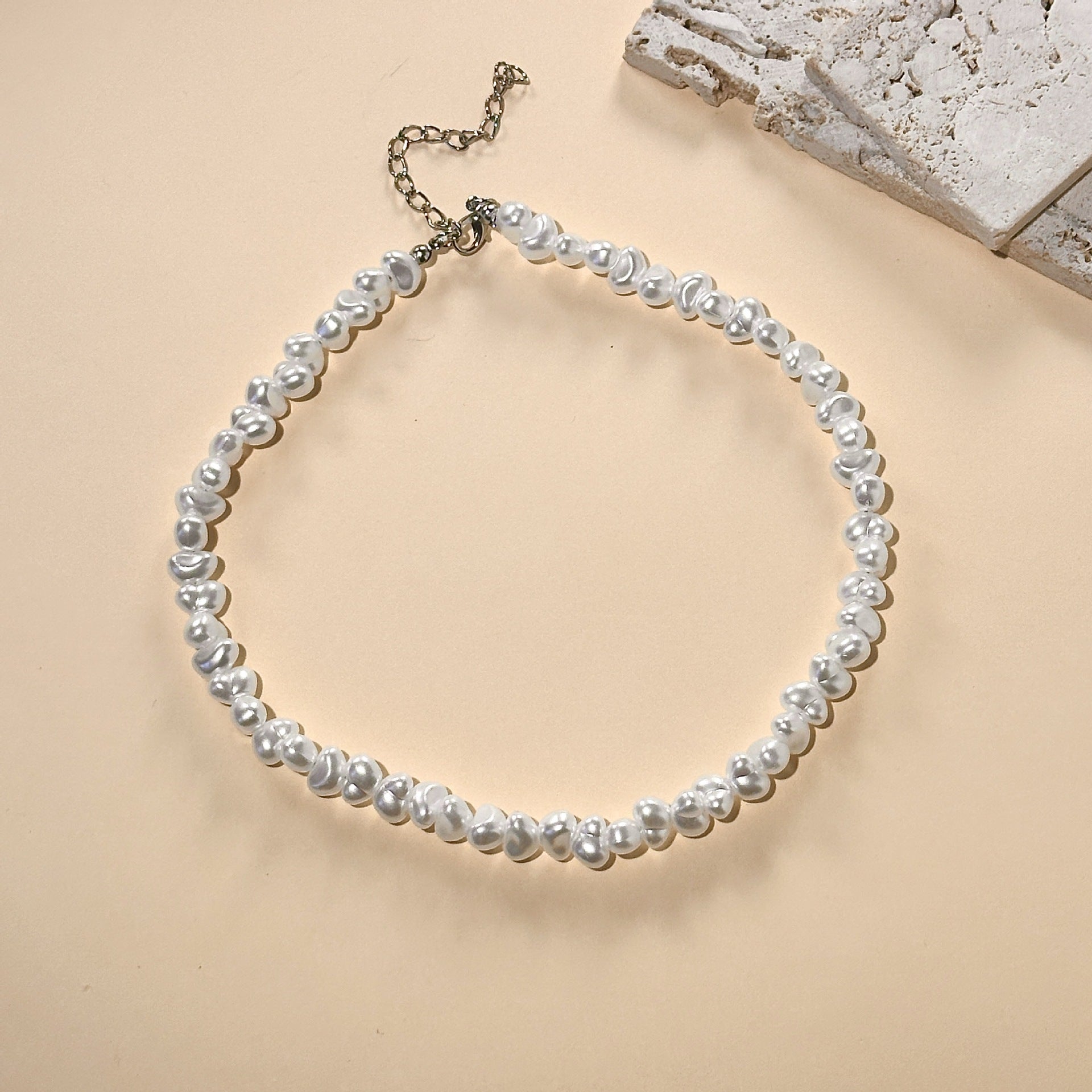 Collier baroque élégant pour femmes, conçu pour sublimer - NovaShop NovaShop White Bigbuy