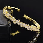 Bracelet pour femme en zircon, simple et stylé avec personnalité - NovaShop NovaShop Gold Bigbuy
