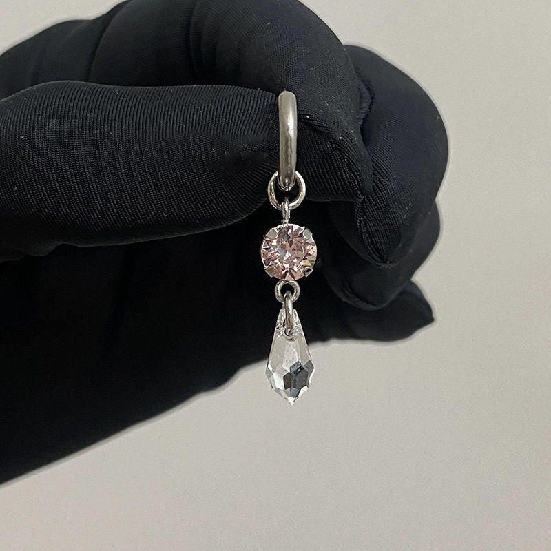 Waterdrop dangle earrings