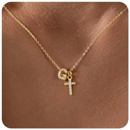 Collier européen et américain délicatement orné de zircons incrustés - NovaShop NovaShop G Style Bigbuy