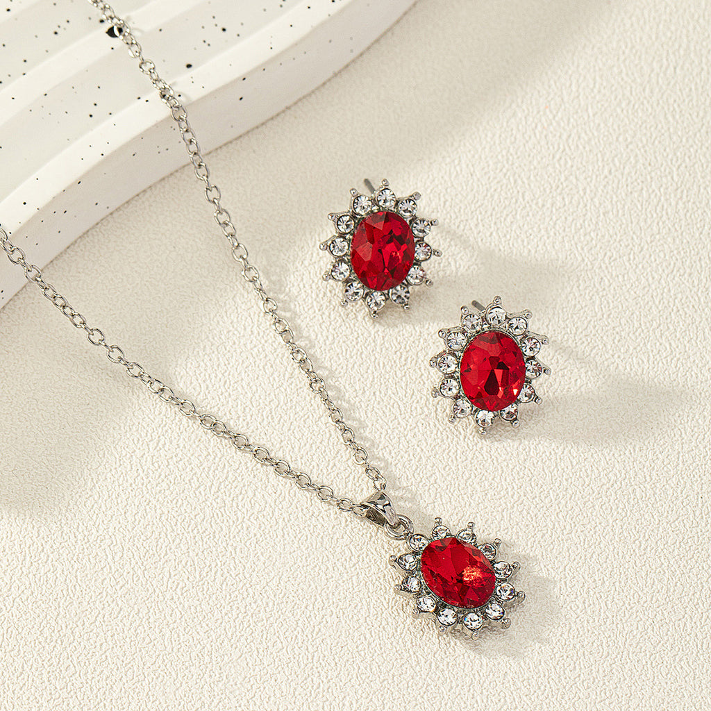 Women's Set with Earrings and Necklace
