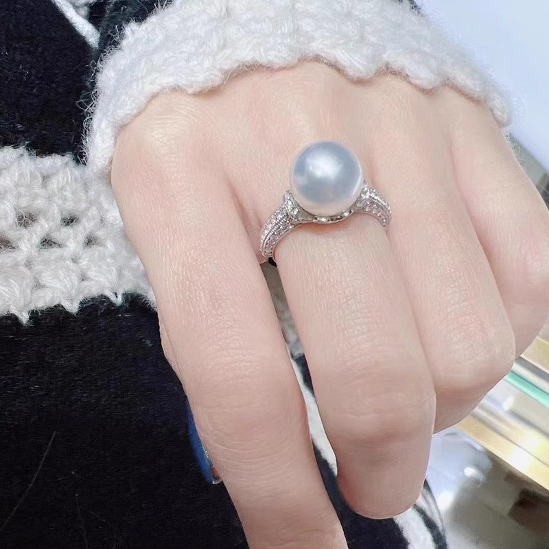 Popular Pearl Light Luxury Ring for Women