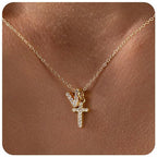 Collier européen et américain délicatement orné de zircons incrustés - NovaShop NovaShop V Style Bigbuy