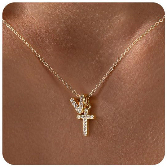 Collier européen et américain délicatement orné de zircons incrustés - NovaShop NovaShop V Style Bigbuy