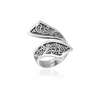 Women's Ring in a Minimalist and Personalized Retro Style
