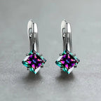 Lightweight, luxurious and simple diamond design earrings