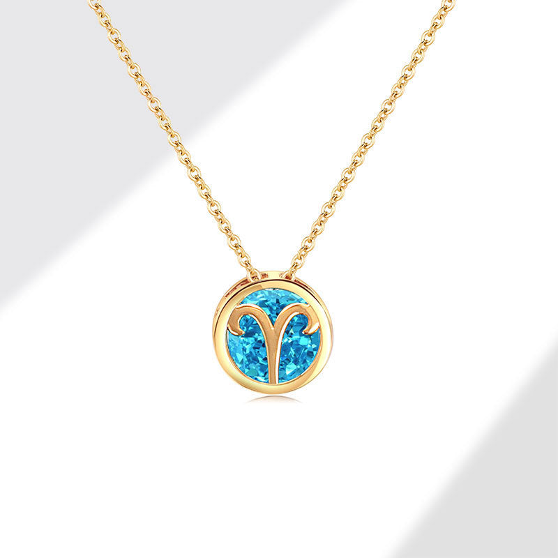 Collier femme arborant les douze signes du zodiaque - NovaShop NovaShop Aries Bigbuy