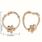 Boucles d’Oreilles Rondes Personnalisées pour Femme Alliant simplicité - NovaShop NovaShop EK13286FD01 Bigbuy