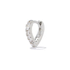 Simple Temperament Summer Cool Love Clip-on Earring