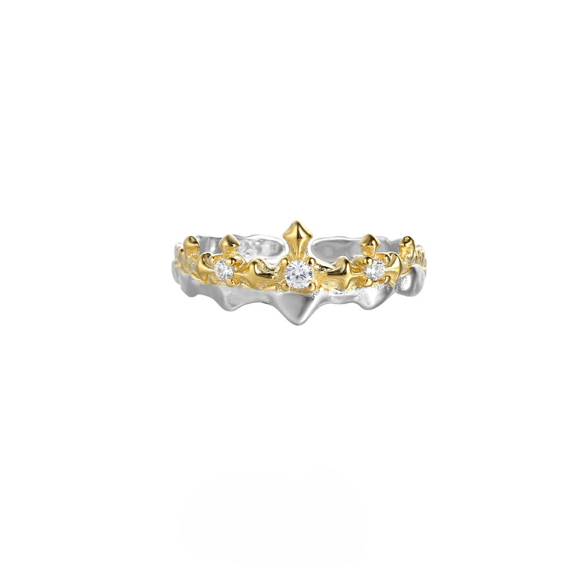 High Quality Couple Ring Knight Princess Minority